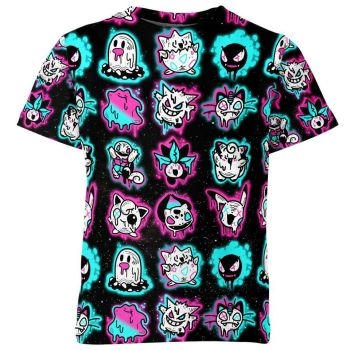 Ethereal Phantoms Ghost DQS Colorful Shirt