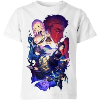 Pure White Serenity Demon Slayer Shirt - High-Quality