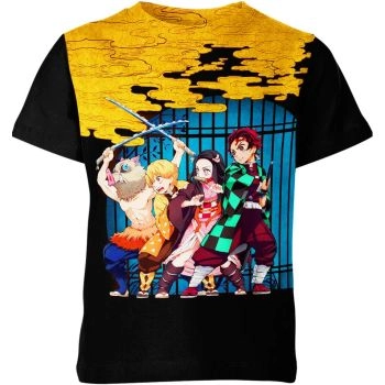 Sakura Nightfall Demon Slayer Shirt - High-Quality