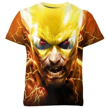 Capturing Speed and Fury with the Angry Flash Tee in Bright Yellow