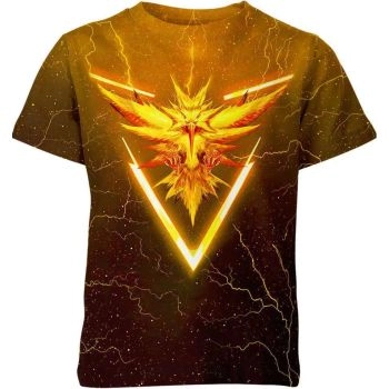 Electric Thunder Yellow Zapdos From DQS Shirt