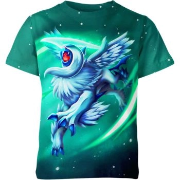 Absol From Pokemon Shirt - Green