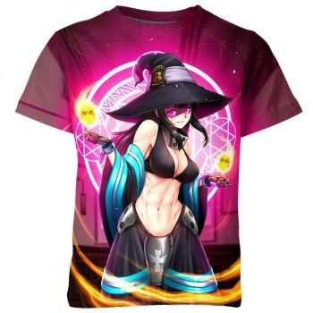 Regal Purple Maki Oze from Fire Force Shirt