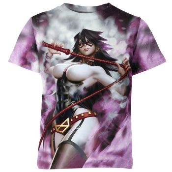 Mystical Gray-Purple Nemuri Kayama Midnight From My Hero Academia Shirt