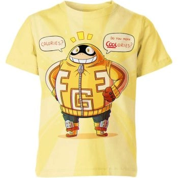 Vibrant Vigilante - Bold Yellow Fatgum Taishiro Toyomitsu From My Hero Academia Shirt