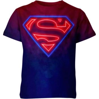 Artistry in Motion: Unleash Creativity with a Blue Superman Tee - For Fans Who Embrace Imagination!