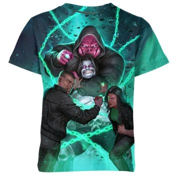 Green Lantern Comic Art T-Shirt - Embrace the Vibrant Green Comic Look