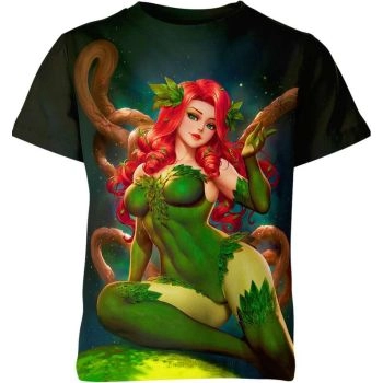 Poison Ivy from Batman Shirt - The Ultimate Femme Fatale in Green