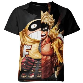 Fearless Guardian - Black Fatgum Taishiro Toyomitsu From My Hero Academia Shirt