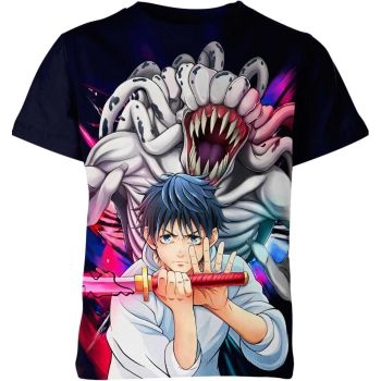 Sorcery Unleashed - Deep Blue Yuta Okkotsu Jujutsu Kaisen Shirt