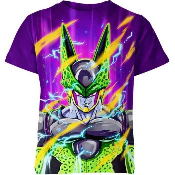 Cell's Menacing Purple - Cell From Dragon Ball Z Shirt