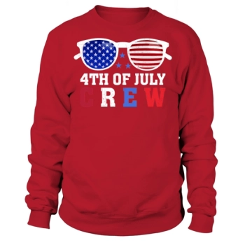 4th Of July Crew Sweatshirt