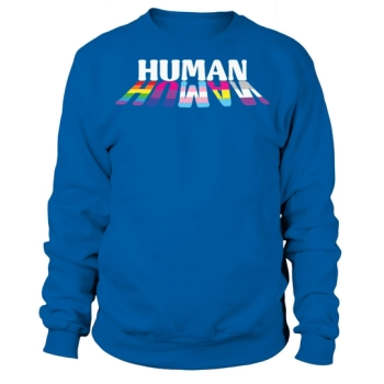 Human LGBTQ Flag Shadow Sweatshirt