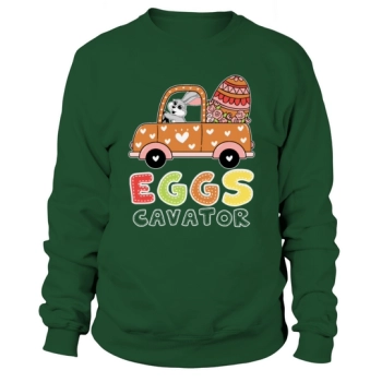 Easter Egg Hunt Funny Eggs Cavator Sweatshirt