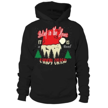 Believe In The Heart It A Is Real Candy Crash Hoodies