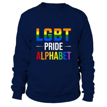 LGBT Pride Alphabet Sweatshirt