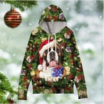 Street Green Dog Pattern Animals Hoodie