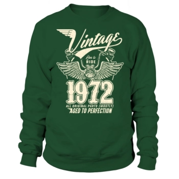 Vintage 1972 - 50 years old - 50th birthday gift Sweatshirt