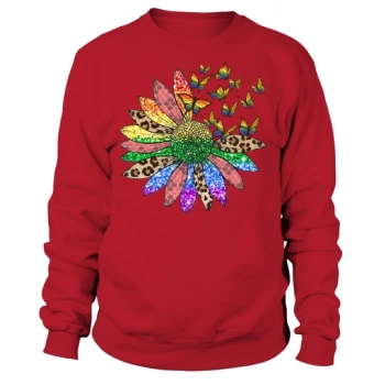 LGBT Butterfly Sunflower Sweatshirt