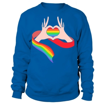 LGBT Love LGBT Rainbow Flag Sweatshirt