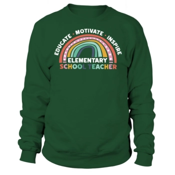 Educate Motivate Inspire Elementary School Sweatshirt