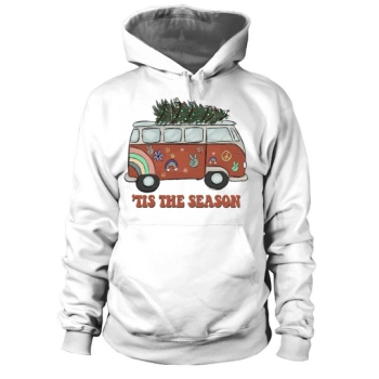 Hippie Christmas Its The Season Hoodies