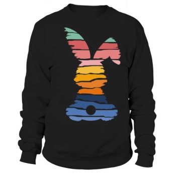 Easter Bunny Easter Bunny Boys Easter Retro Sweatshirt