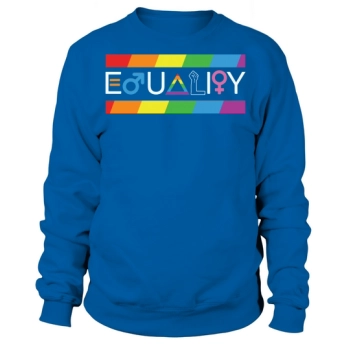 Equality Hurts No One LGBT Sweatshirt