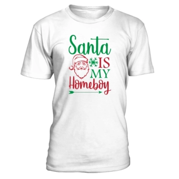 Santa Is My Homeboy Christmas Shirt