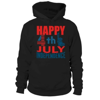 Happy 4th Of July Independence Hoodies