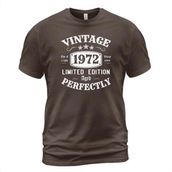 50th Birthday - Vintage 1972 Limited Edition Aged Perfectly