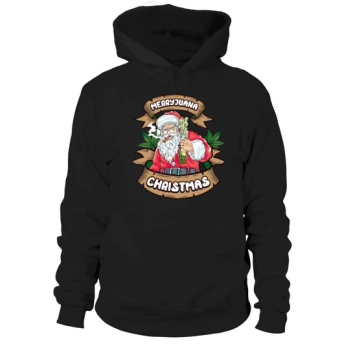 Merryjuana Christmas Hoodies