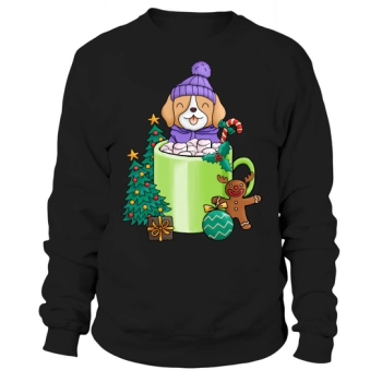 Christmas Hot Drinks Cute Sweatshirt
