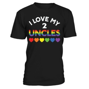 Children Funny LGBT I Love Uncles