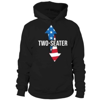 Two Seater Arrow 4th Of July Hoodies