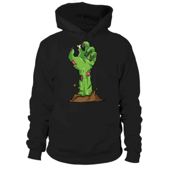 Halloween Cartoon Zombie Hand Hoodies