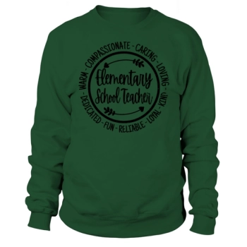 Elementary School Teacher Vintage Gift Sweatshirt