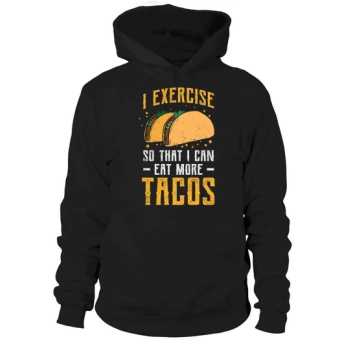 Taco Mexico Fast Food Nachos Fiesta Salsa Hoodies