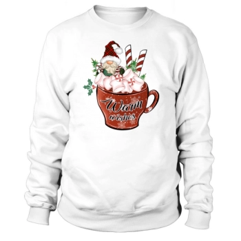 Warm Wishes Hot Cocoa Christmas Sweatshirt