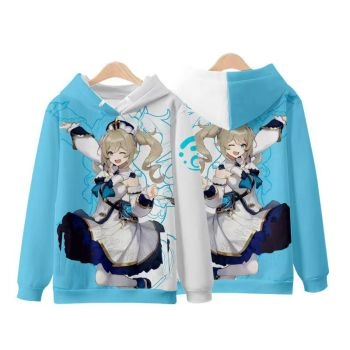 Genshin Impact Barbara The Anime Hoodie