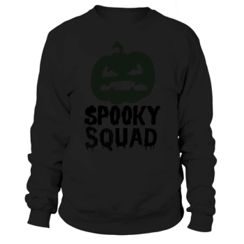 Spooky Squad Horror Halloween Costume Sweatshirt