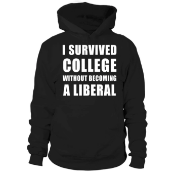 I SURVIVED COLLEGE Hoodies