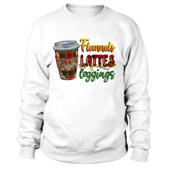 Flannels Lattes Leggings Sweatshirt