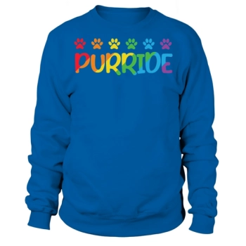 Purride Rainbow LGBT Pride Sweatshirt