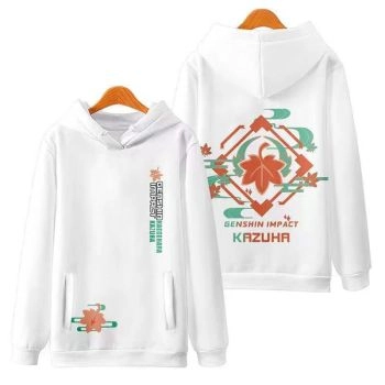 Personality Genshin Impact Kaedehara Kazuha Orangered Hoodie