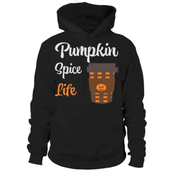 Pumpkin Spice Latte Fall Coffee Halloween Drink Hoodies