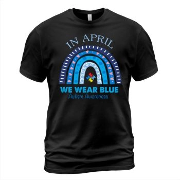 In April we wear blue