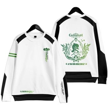 Generous Genshin Impact Nashida White Sweatershirt