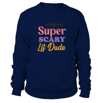 Super Creepy Lil Dude Halloween Sweatshirt