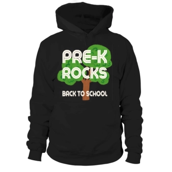 Pre-K Rocks Cool Teachers Back To School Hoodies